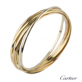 Cartier 18k Three Colour Gold Trinity Bracelet
